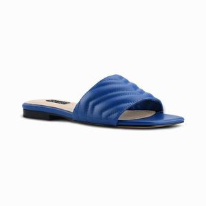 Nine West Mends Flat Slides - Blue - Ireland (EK4806953)